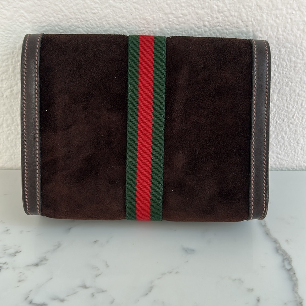 Gucci Suede clutch - Picture 3 of 8
